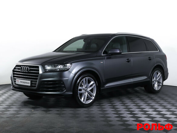 2016 Audi Q7 II (4M), серый, 2952000 рублей