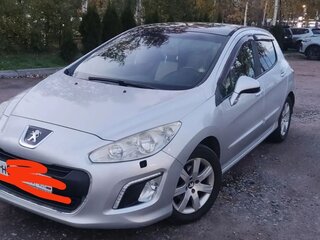 2012 Peugeot 308 I Рестайлинг, серебристый, 510000 рублей, вид 2
