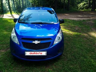 2013 Chevrolet Spark III, синий, 590000 рублей, вид 2