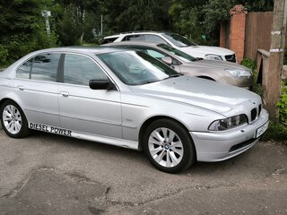 2000 BMW 5 серии 525d IV (E39) Рестайлинг, серебристый, 750000 рублей, вид 1