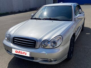 2007 Hyundai Sonata ТагАЗ IV (EF) Рестайлинг, серебристый, 345000 рублей, вид 2