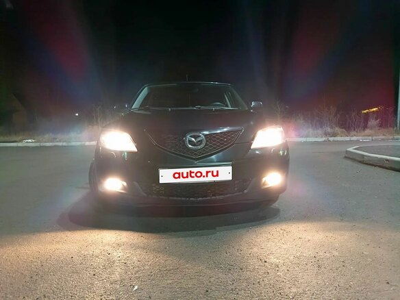 2007 Mazda 3 I (BK) Рестайлинг, чёрный, 505000 рублей