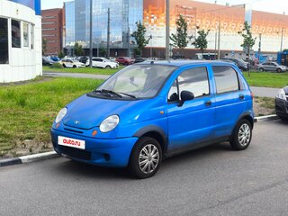 2013 Daewoo Matiz I Рестайлинг, синий, 100000 рублей, вид 1