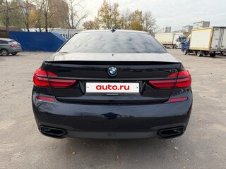 2018 BMW 7 серии Long 750Ld xDrive VI (G11/G12), чёрный, 4450000 рублей, вид 4