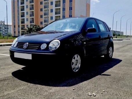2004 Volkswagen Polo IV, чёрный, 350000 рублей, вид 1