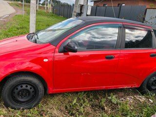 2007 Chevrolet Aveo I, красный, 270000 рублей, вид 5