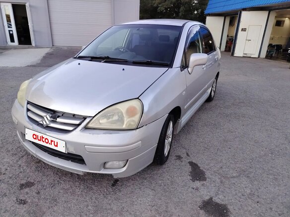 2003 Suzuki Aerio, серебристый, 260000 рублей - вид 10