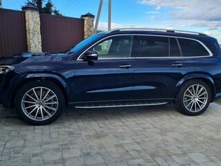 2020 Mercedes-Benz GLS 400 d II (X167), синий, 11900000 рублей, вид 3