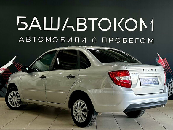 2019 Lada (ВАЗ) Granta I Рестайлинг, серебристый, 499000 рублей - вид 5