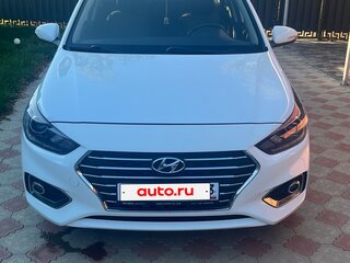 2017 Hyundai Solaris II, белый, 1270000 рублей, вид 1