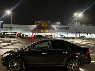 2008 Ford Focus II Рестайлинг, чёрный, 389000 рублей, вид 2