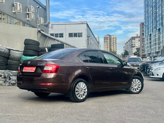 2015 Skoda Octavia III (A7), коричневый, 1149000 рублей, вид 4