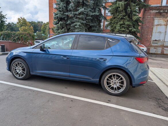 2013 SEAT Leon III, синий, 1195000 рублей - вид 8