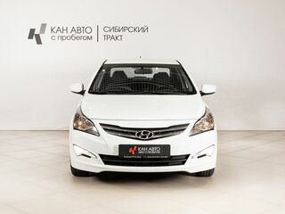 2016 Hyundai Solaris I Рестайлинг, белый, 1300000 рублей, вид 2