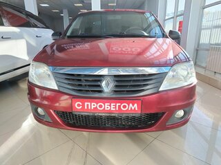 2011 Renault Logan I Рестайлинг, красный, 359000 рублей, вид 2