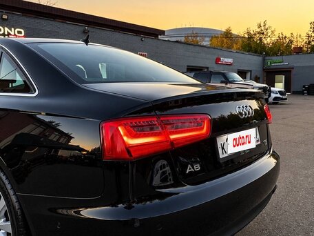 2011 Audi A6 IV (C7), чёрный, 1590000 рублей, вид 2