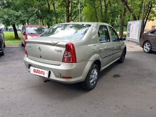 2013 Renault Logan I Рестайлинг, бежевый, 440000 рублей, вид 4