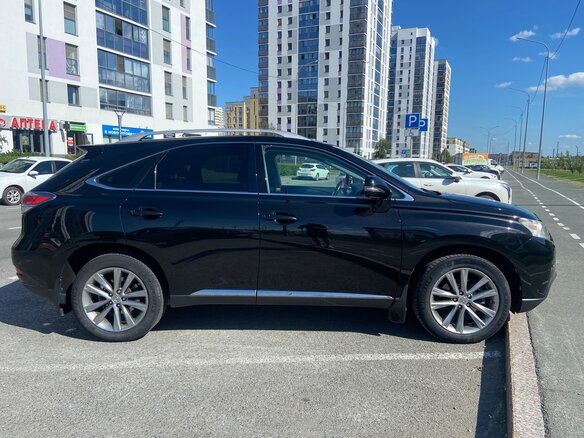 2012 Lexus RX 350 III Рестайлинг, чёрный, 3000000 рублей - вид 5