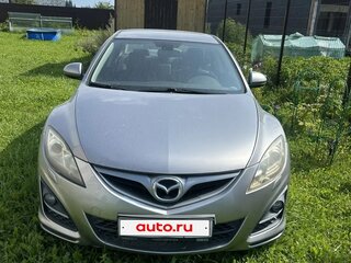 2010 Mazda 6 II (GH) Рестайлинг, серебристый, 620000 рублей, вид 2