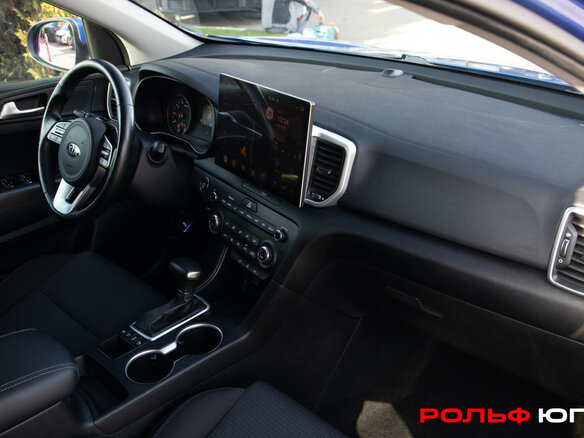 2021 Kia Sportage IV Рестайлинг, синий, 2753000 рублей - вид 5