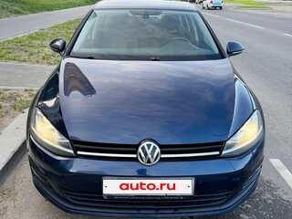 2013 Volkswagen Golf VII, синий, 1100000 рублей, вид 2