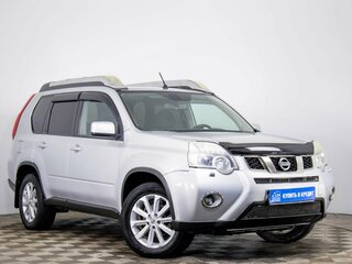2013 Nissan X-Trail II Рестайлинг, серебристый, 1279000 рублей, вид 1