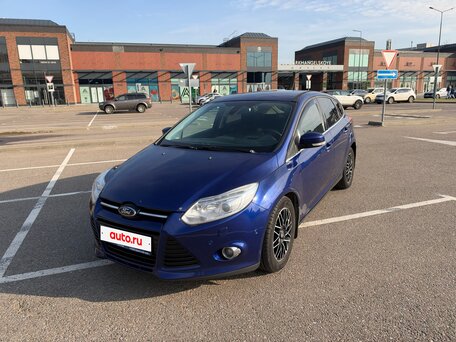2014 Ford Focus III, синий, 980000 рублей, вид 4