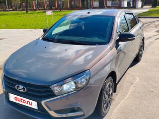 2017 Lada (ВАЗ) Vesta I, серый, 839000 рублей, вид 1