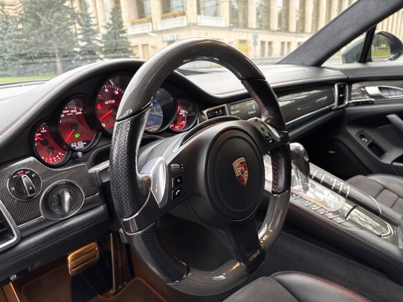 2015 Porsche Panamera GTS I Рестайлинг, чёрный - вид 10