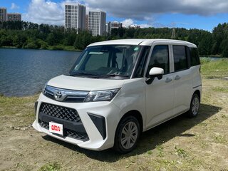 2022 Toyota Roomy I Рестайлинг, белый, 1210000 рублей, вид 1