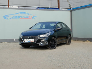 2019 Hyundai Solaris II, чёрный, 1067000 рублей, вид 1