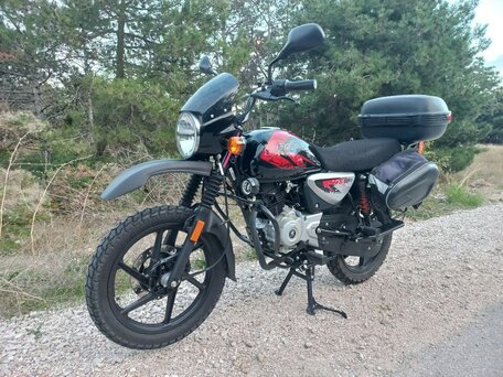 2023 Bajaj Boxer BM 150X, чёрный, 140000 рублей, вид 3