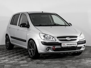 2007 Hyundai Getz I Рестайлинг, серебристый, 398712 рублей, вид 3