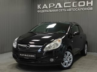 2010 Opel Corsa D Рестайлинг I, чёрный, 450000 рублей, вид 1