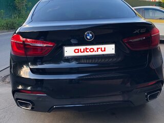 2019 BMW X6 40d II (F16), чёрный, 7100000 рублей, вид 4