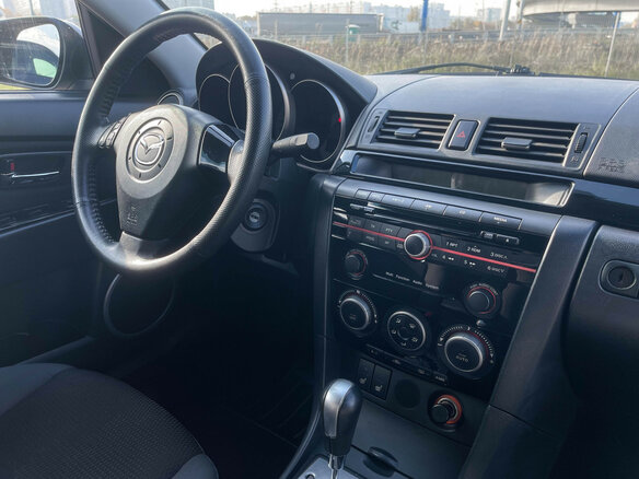 2008 Mazda 3 I (BK) Рестайлинг, синий, 847000 рублей - вид 8