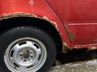 2007 Lada (ВАЗ) Kalina I, красный, 135000 рублей, вид 5