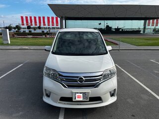 2012 Nissan Serena IV (C26), белый, 1349000 рублей, вид 1