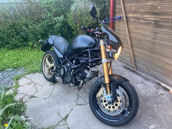 1999 Ducati Monster 600, чёрный, 300000 рублей - вид 3