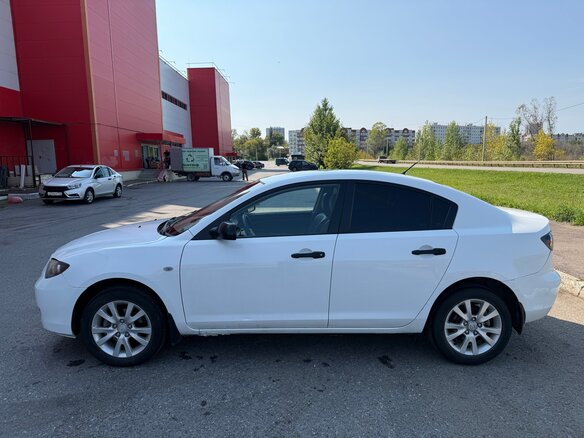 2008 Mazda 3 I (BK) Рестайлинг, белый, 519000 рублей - вид 6