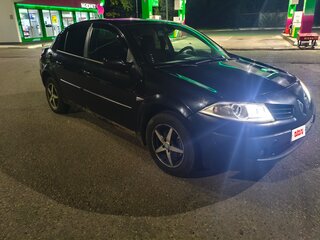 2007 Renault Megane II Рестайлинг, чёрный, 189000 рублей, вид 2