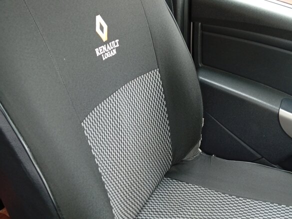 2012 Renault Logan I Рестайлинг, серый, 430000 рублей - вид 8