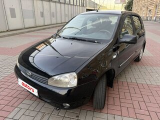 2012 Lada (ВАЗ) Kalina I, чёрный, 380000 рублей, вид 3