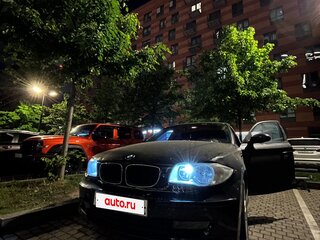 2007 BMW 1 серии 118i I (E81/E82/E87/E88) Рестайлинг, чёрный, 680000 рублей, вид 2
