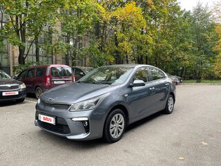 2017 Kia Rio IV, серый, 1180000 рублей, вид 3