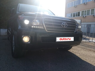 2014 Toyota Land Cruiser 200 Series Рестайлинг 1, чёрный, 3490000 рублей, вид 2