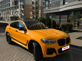 2021 BMW X4 30d II (G02), жёлтый, 5000000 рублей, вид 3