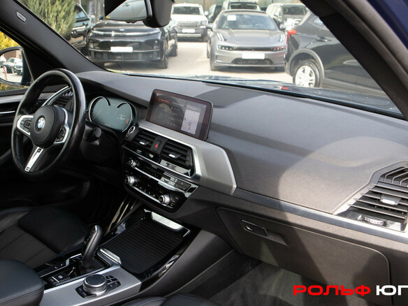 2019 BMW X3 30i xDrive III (G01), голубой, 3748000 рублей - вид 6