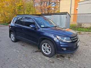 2015 Volkswagen Tiguan Euro 6 I Рестайлинг, синий, 1105000 рублей, вид 2