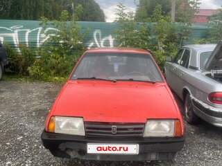 1987 Lada (ВАЗ) 2109, красный, 45000 рублей, вид 1